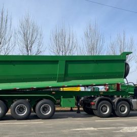 3 Axles U Type Tipper trailer