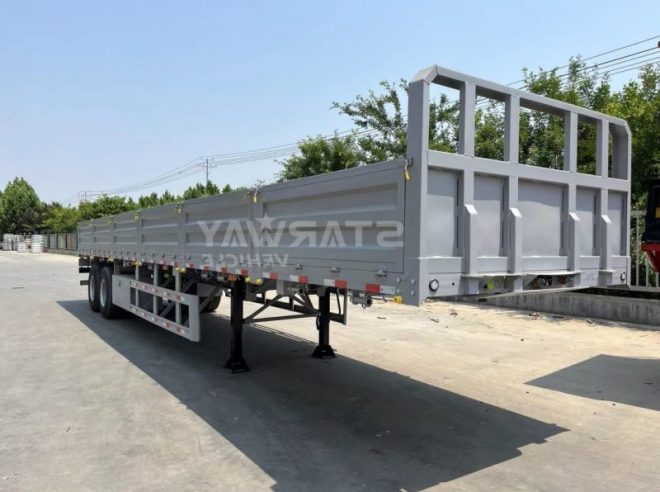 2Axles Sidewall semi trailer