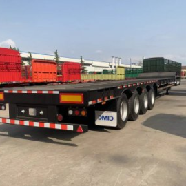 CIMC Heavy Duty 4 Axles Lowbed Trailer