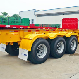 CIMC 40Ft Skeletal Semi Trailer On Sale